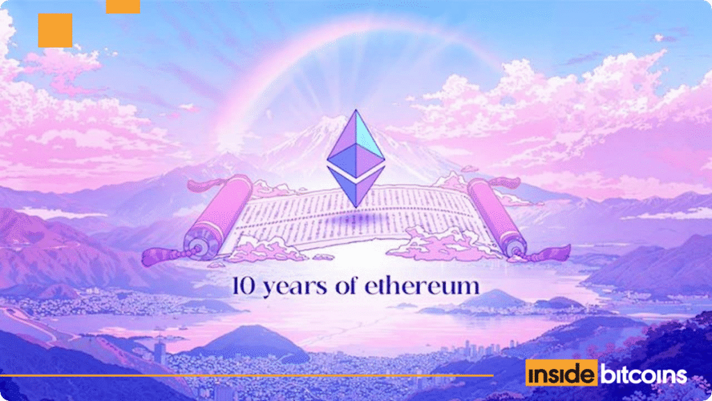 Ethereum Devs Drop An NFT To Mark ETH’s 10-year Anniversary Ethereum Devs Drop An NFT To Mark ETH's 10-year Anniversary