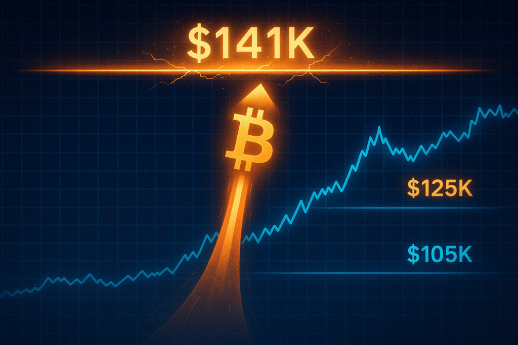 $141,000 Could Be Next Key Bitcoin Resistance If Price Breaks Higher, Report Says