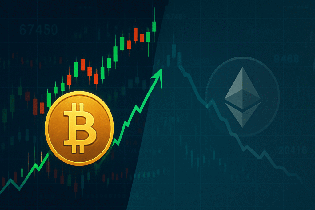 Bitcoin Moving With Stocks, But Ethereum's Correlation Is Fading