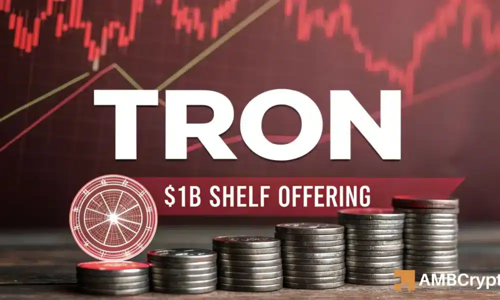 Tron Inc. files for $1B shelf offering: Will TRX see another bullish run? Tron Inc. files for $1B shelf offering: Will TRX see another bullish run?