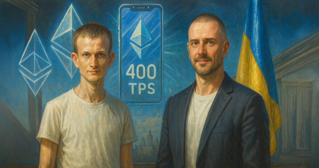 Vitalik Buterin & Tomasz K. Stańczak dropped big news at ETHKyiv 2025