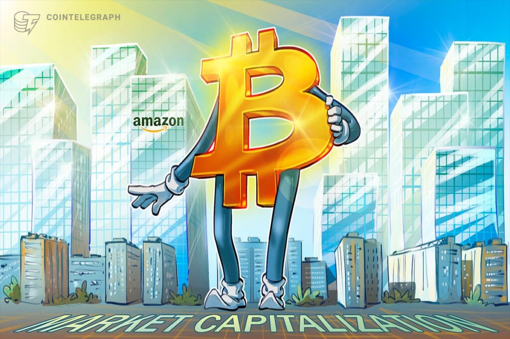 Bitcoin Surpasses Amazon in Market Cap