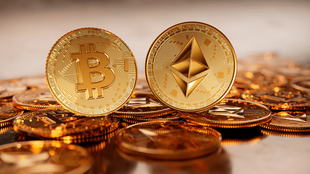 Bitcoin and Ethereum Surge to Intraday Highs Amid Fed Rate Cut Signals