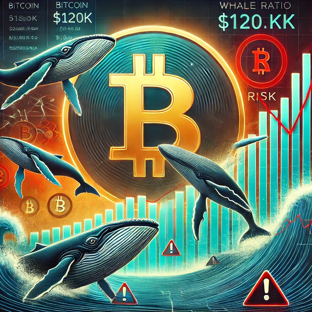 Bitcoin Pulls Back Below $120K After New ATH as Whale Ratio Hits Risk Levels Bitcoin Pulls Back Below $120K After New ATH as Whale Ratio Hits Risk Levels
