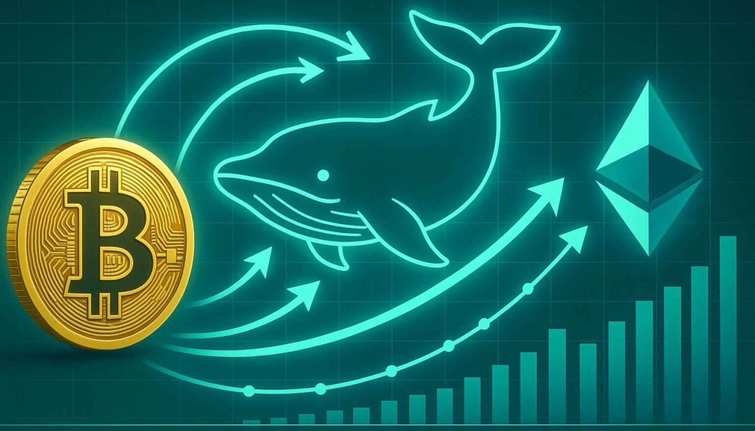 Bitcoin Whale Turns To Ethereum, Drives $3.5 Billion In Crypto Transactions