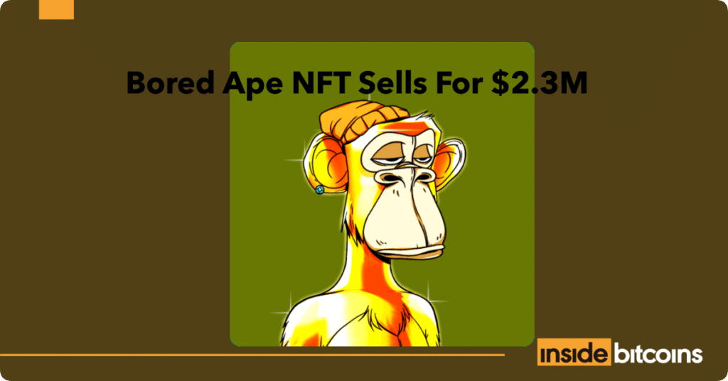 Bored Ape Sells for $2.3M