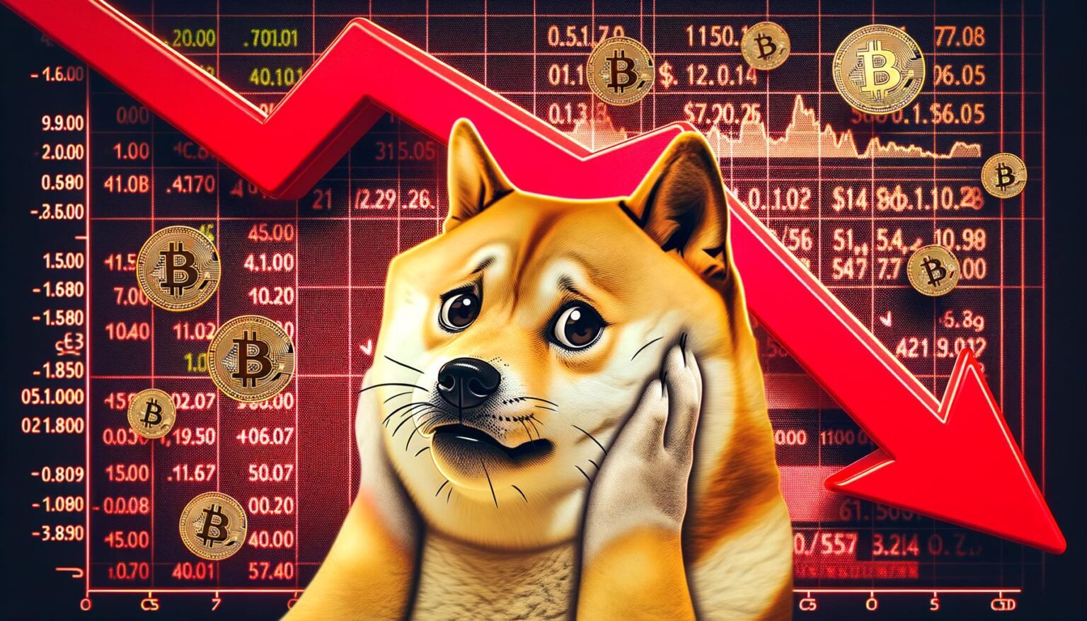 Dogecoin (DOGE) Slides Again—Trend Reversals Signal Pullback Risk