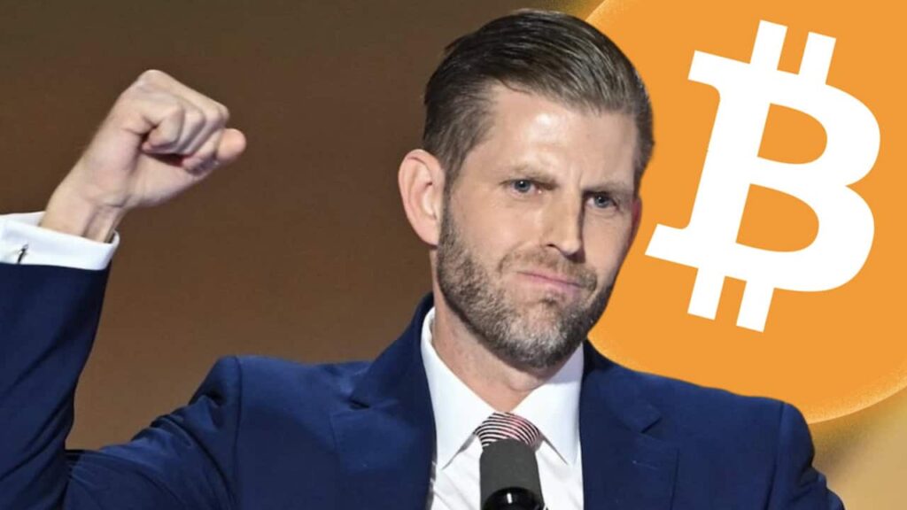 Eric Trump Said The Bitcoin Price Is Definitely Going To $1 Million At Bitcoin Asia