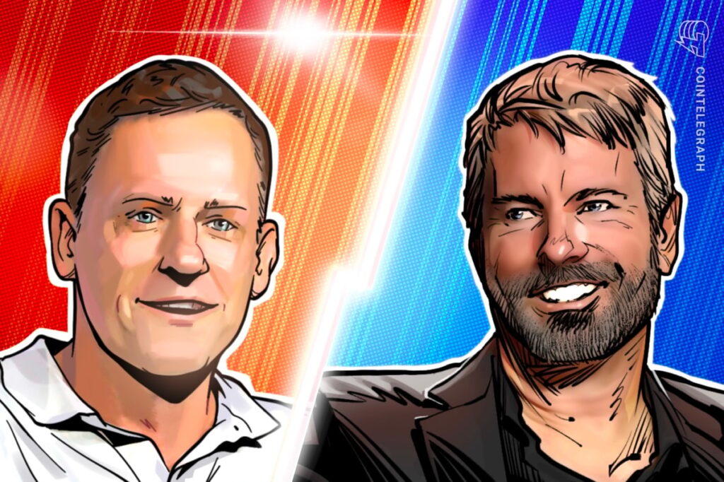 Saylor vs. Thiel: Two Different Crypto Bets Saylor vs. Thiel: Two Different Crypto Bets