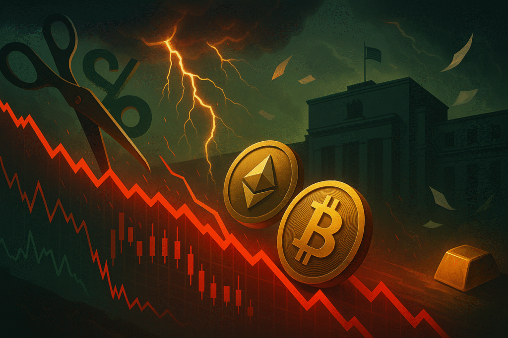Crypto At Risk — JPMorgan Warns Fed Cut Could Spark Crash