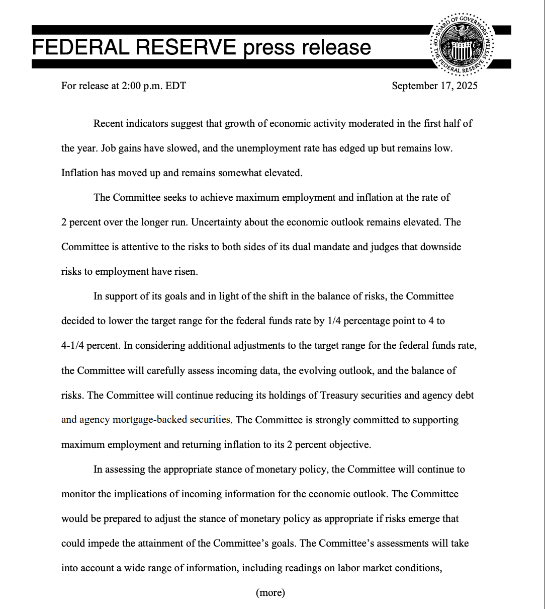 Federal Reserve, Bitcoin Price, Economy, United States, Interest Rate