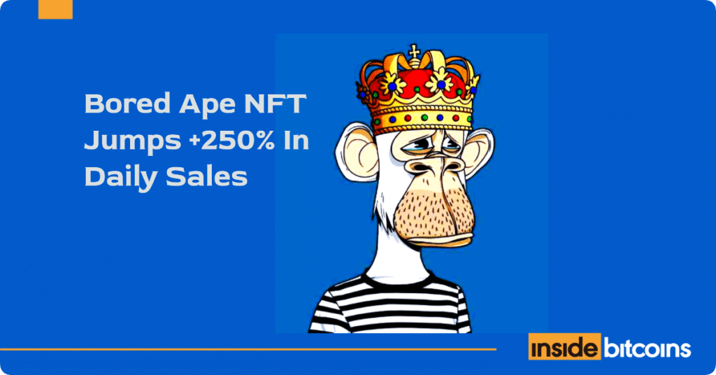 Bored Ape Jumps +250% In Sales, Following NFT Strategy Launch