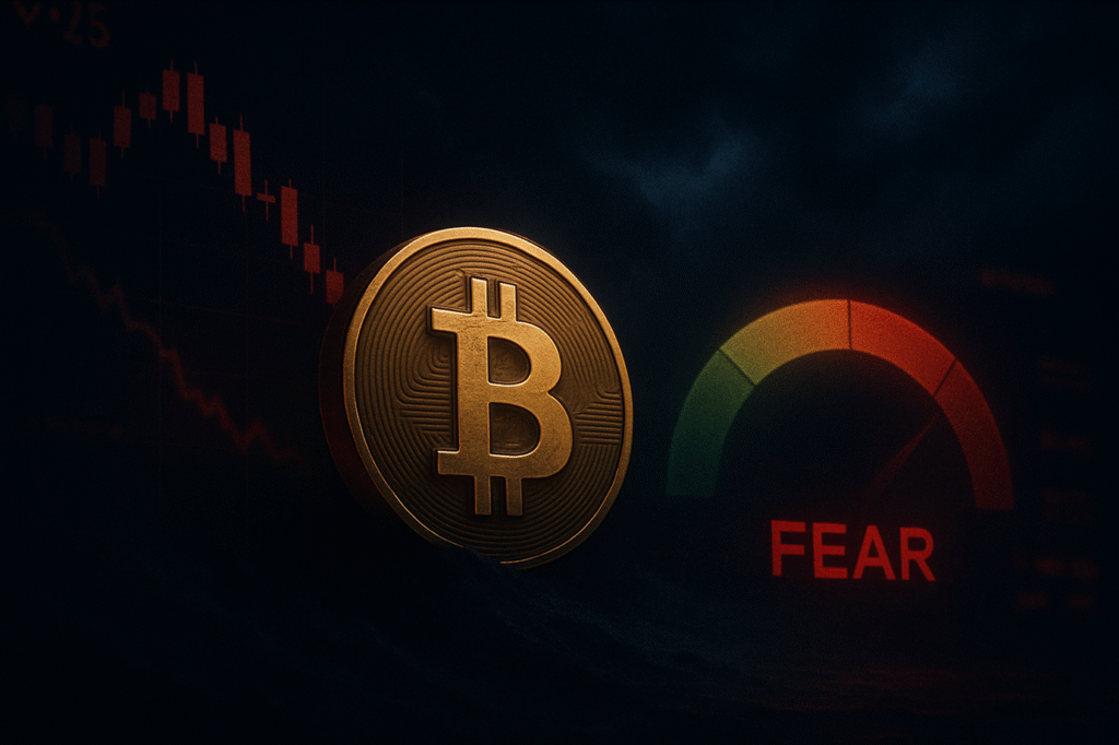 Bitcoin Fear & Greed Index Signals ‘Fear’ As Price Falls To $112,000