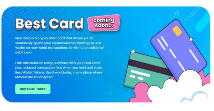 Best Card - an upcoming feature of Best Wallet.