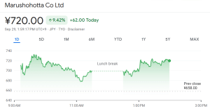 Marusho Hotta share price