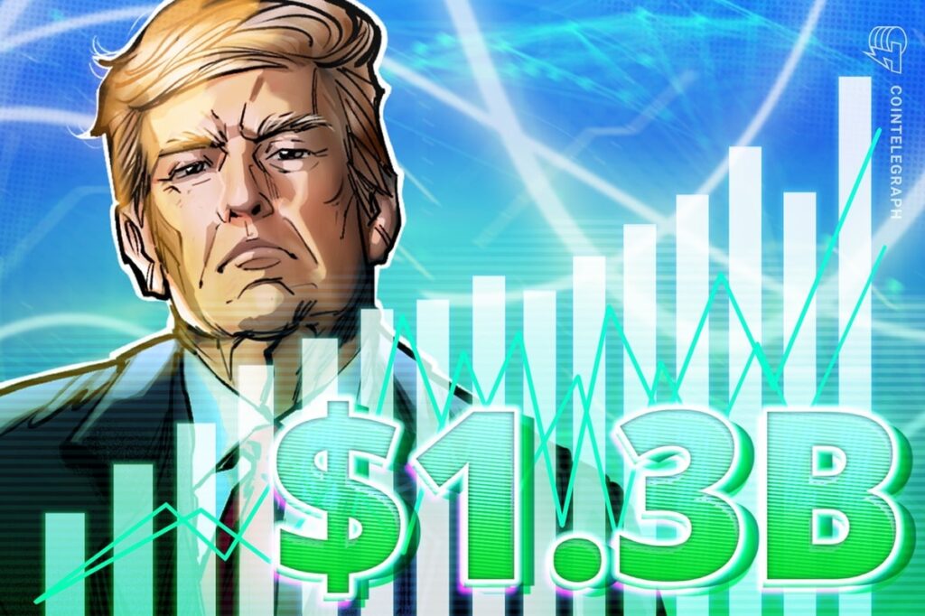 Trump Family's Collective Wealth Grows by $1.3 Billion Thanks to Crypto