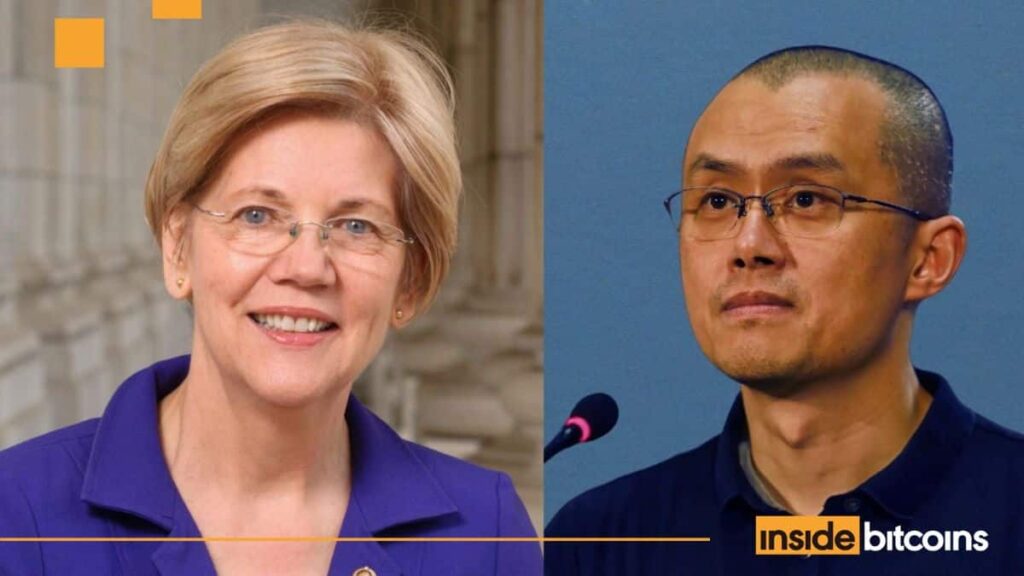 Binance's CZ Weights Libel Suit Against Sen. Warren: Report