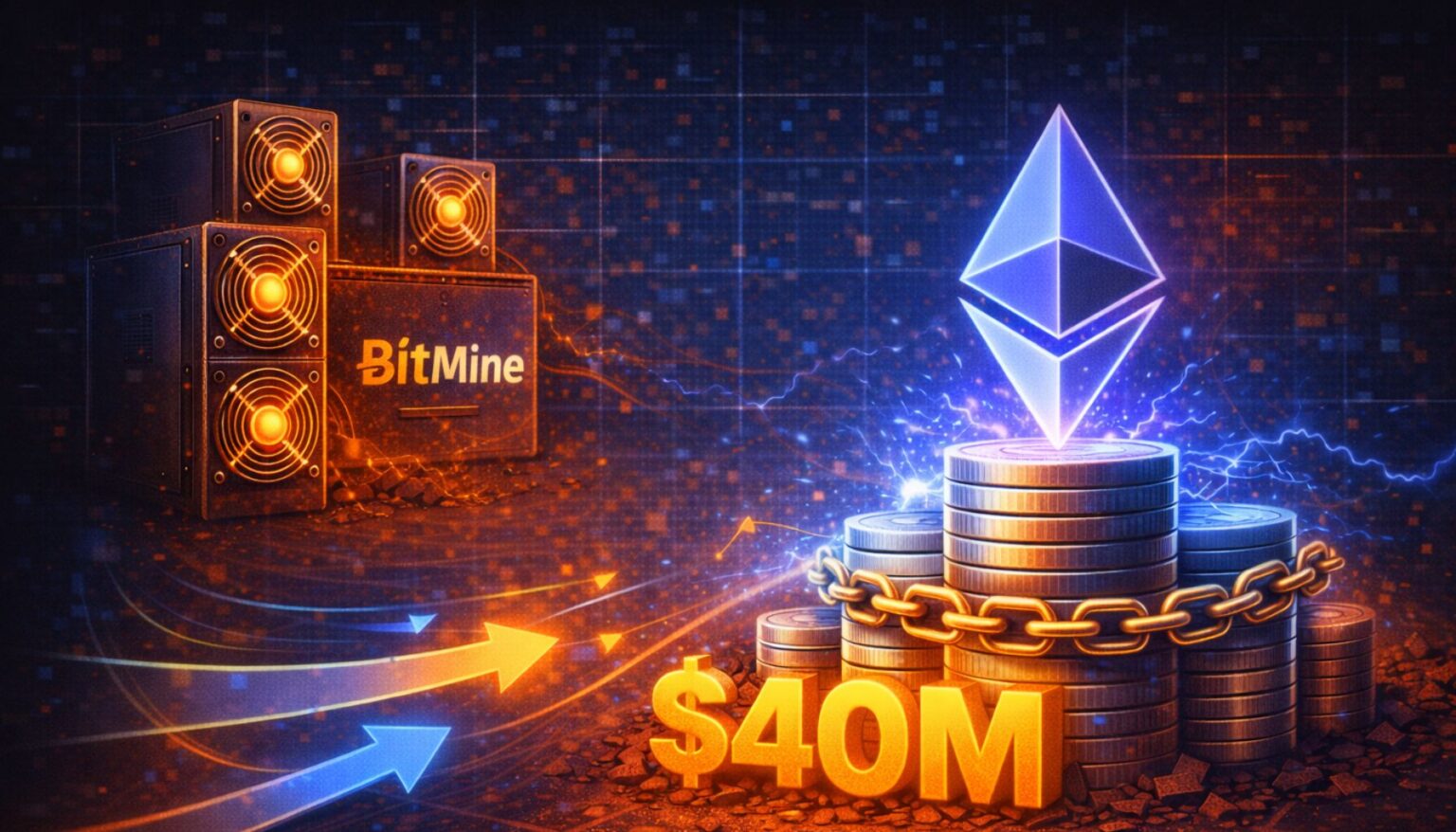 BitMine Doubles Down on Ethereum With $40M Accumulation BitMine Doubles Down on Ethereum With $40M Accumulation