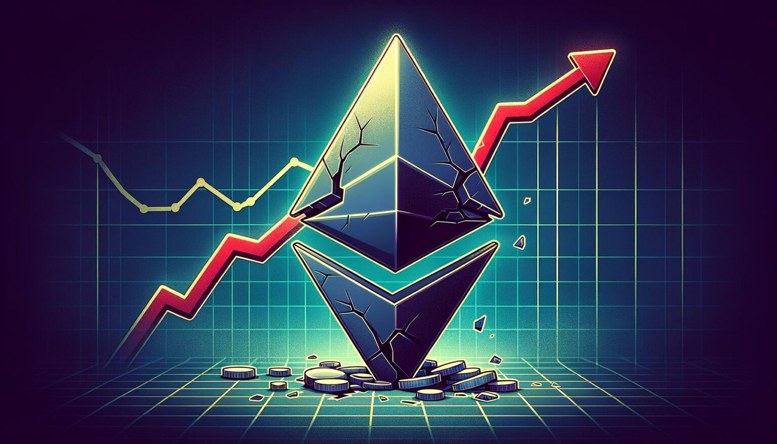 Here’s The Ethereum Descending Triangle Structure That Threatens A Crash Below $2,800