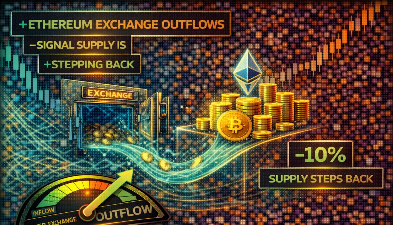 Ethereum Exchange Outflows Signal Supply Is Stepping Back
